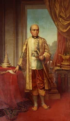 Kuningas Phra Buddha Lertla Napalain muotokuva