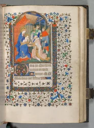 Tuntikirja (Pariisin käyttö): Fol. 67r, Maagien palvominen