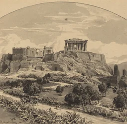 Akropolis lännestä