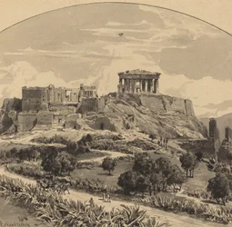 Akropolis lännestä
