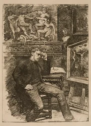 Émile Verhaerenin novellin "Contes de minuit" frontespiisi