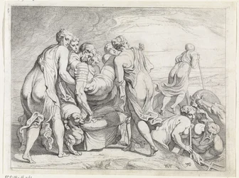 Faiaken tuo nukkuvan Odysseuksen Ithakaan The Labors of Odysseus (sarjan nimi)