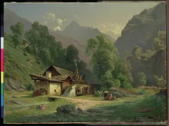 Sepän talo laaksossa, 1857
