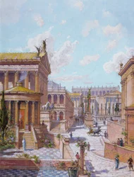 Antiikin roomalainen foorumi, 1914