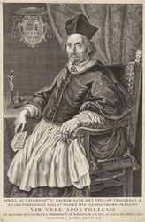 Zacharias de Mezin, Tralleen piispan, muotokuva