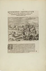 Quomodo Imperator/Regni Guianae, Nobiles Suos Or-/Nare.... (kirjasta Americae, osat seitsemän ja kahdeksan).