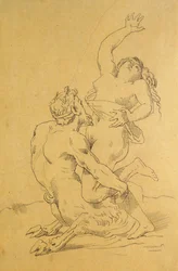 Nymfi ja Satyr