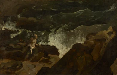 Haaksirikkoutunut rannalle (Myrsky)