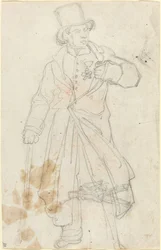 Tutkimus "Swiss Sentry at the Louvre"
