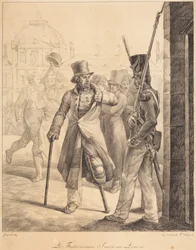 The Swiss Sentry at the Louvre (Sveitsiläinen vartija Louvressa)