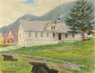 Entinen kuvernöörin talo, Sitka, 1905