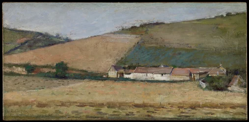 Farm among Hills, Giverny, n. 1887