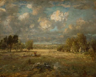 Maaseutu Picardiassa, 1860.