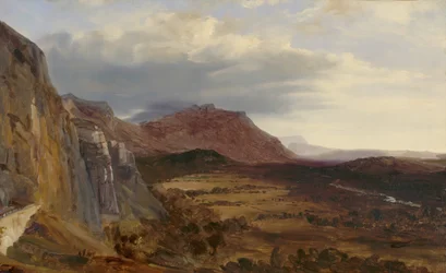 Näkymä Salevestä, lähellä Geneveä, 1834.