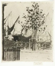 Luna Streetin kulma, Chelsea Embankment