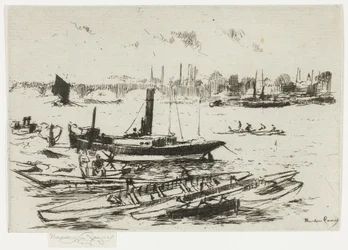 Steam Launch, Chelsea Embankment