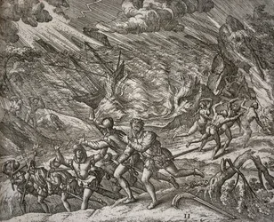 Hurrikaani upottaa Santa Marian, Christopher Columbuksen karavellin