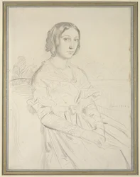 Nuoren naisen muotokuva, 1841