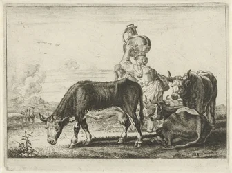 Lehmät ja kaksi maitoa