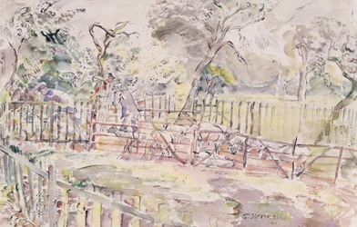 Lampaiden kastaminen, New Street, Ridley, 1941