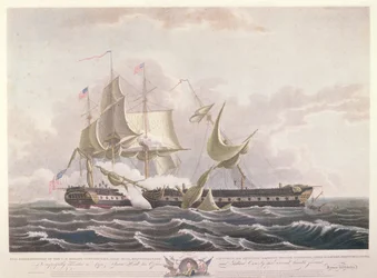 Taistelu USS Constitutionin ja HMS Guerrieren välillä