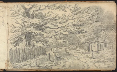 Album of Landscape and Figure Studies: Rural Road lähellä Potten Endiä