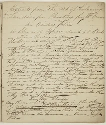 Nimetön ("Otteita väritystaidosta"), noin 1825 (tussi ja muste paperille).