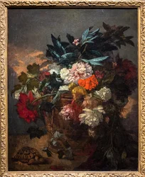 Bouquet de fleurs, noin 1862 tai 1871 (Öljy kankaalle)