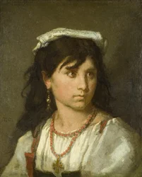 Nuori italialainen tyttö