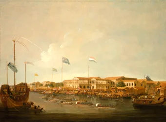 Hongit Kantonissa kaakosta, regatta Helmijoella