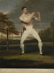 Thomas Belcher, kaiverrus Charles Turner (1775-1857) (värillinen lito)