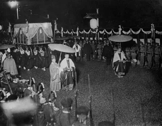 Mikadon hautajaiset syyskuussa 1912