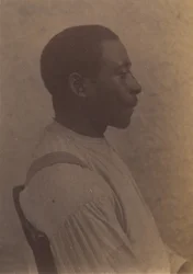 Afroamerikkalainen mies, n. 1884.