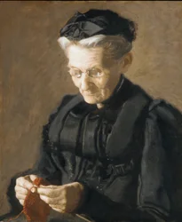 Rouva Mary Arthur, 1900.