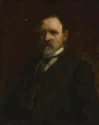 Study for Portrait of Joshua Ballinger Lippincott, 1892.