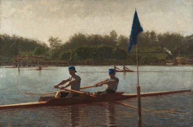 The Biglin Brothers kääntää panoksen, 1873.