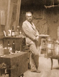 Thomas eakins työhuoneessaan, 1889