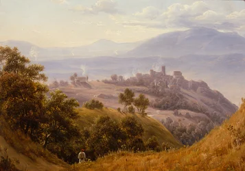 Näkymä Olevanosta, noin 1834 (maalaus)