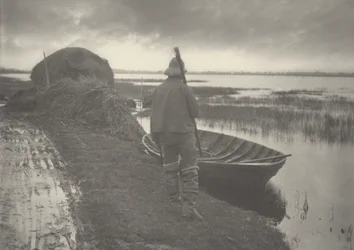 Marshman menossa leikkaamaan Schoof-Stuffia,1886 (kuva)