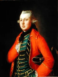 Brookhillin herra Coken muotokuva, noin 1760 (öljy kankaalle).