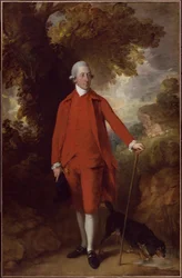 Thomas Gainsborough - Kunnianarvoisa Richard Savage Nassau de Zuylestein, kansanedustaja.