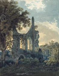 Byland Abbey, Yorkshire, 1793