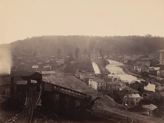 Archbald, Del.  Hudson Canal Co., c. 1863-1865 (kuva)