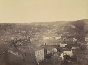 Honesdale, jakso 3, Del.  Hudson Canal Co., c. 1863-1865 (kuva)