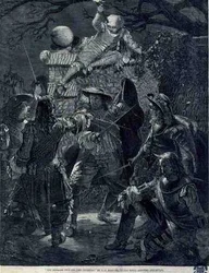 The Outrage Upon Sir John Coventry (d.1682), 21. joulukuuta 1670 (kaiverrus)
