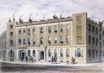 Apothecaries Lane, 1855 (wc paperilla)