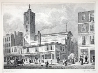 Church of St Dionis, Backchurch, julkaisusta "London and it