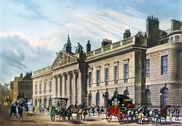 East India House, Lontoo, 1817