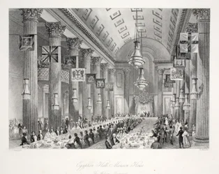 Egyptian Hall, Mansion House, julkaisusta 
