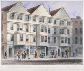 Fetter Lane, Lontoon kaupunki, 1855